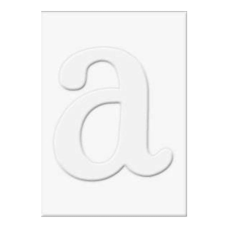Hero Arts - Letters For  Stamping A - 3 Die-Cut Letter Cards (3 Pop-Outs- 3 Fram