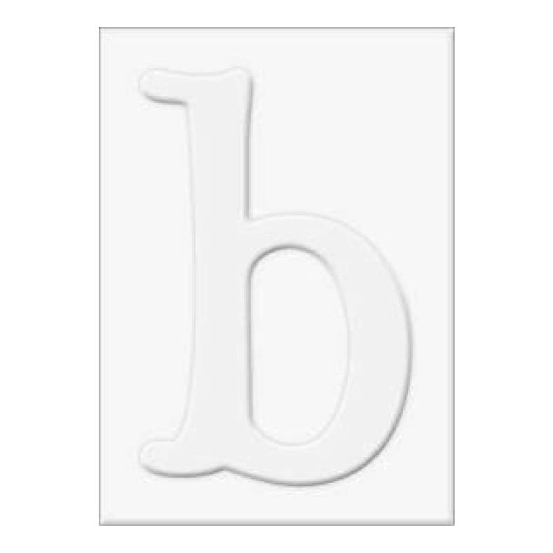 Hero Arts - Letters For Stamping B - 3 Die-Cut Letter Cards (3 Pop-Outs- 3 Frame
