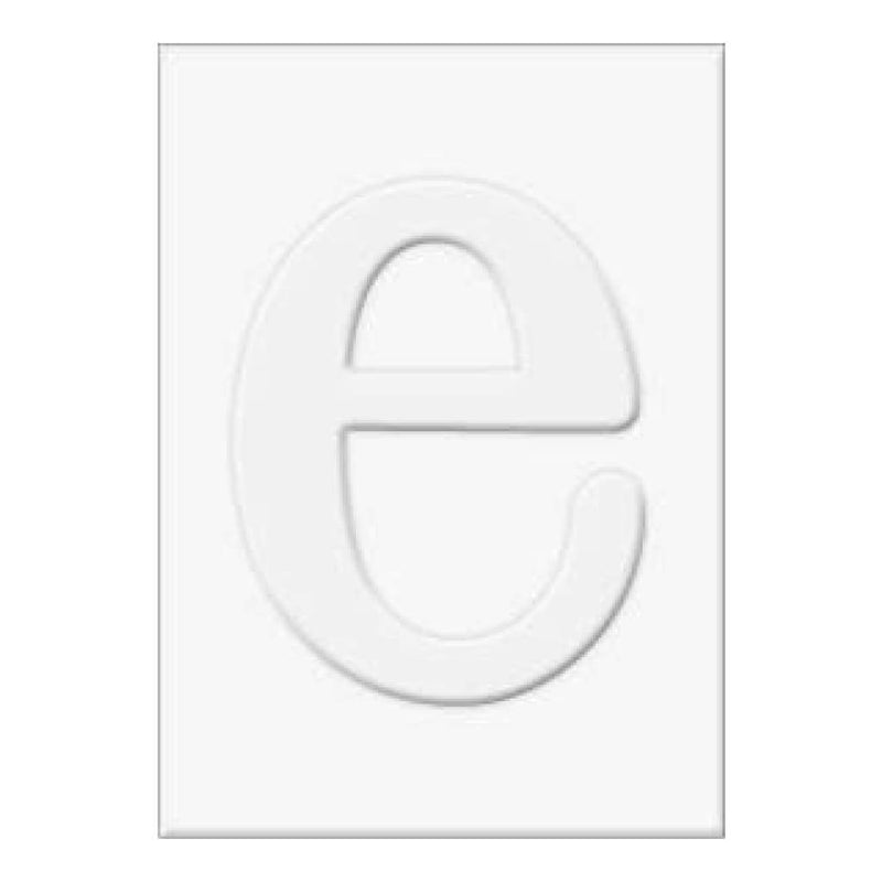 Hero Arts - Letters For  Stamping E - 3 Die-Cut Letter Cards (3 Pop-Outs- 3 Fram