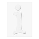 Hero Arts - Letters For  Stamping I - 3 Die-Cut Letter Cards (3 Pop-Outs- 3 Fram