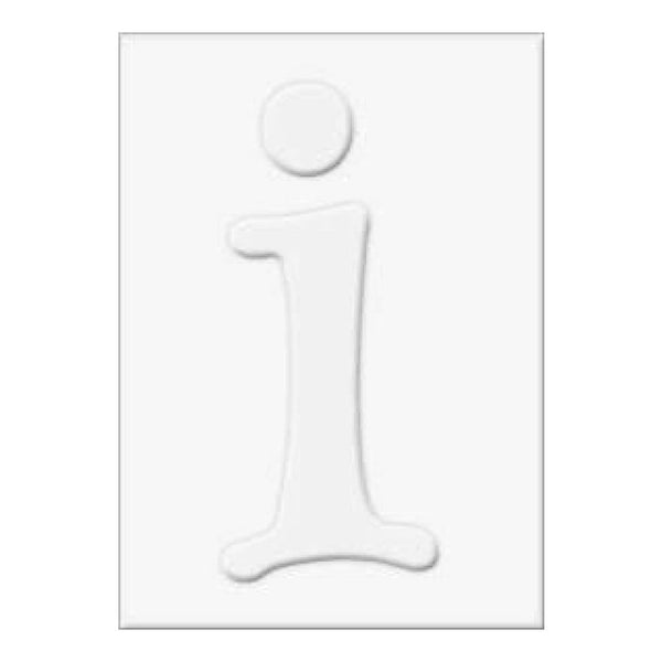 Hero Arts - Letters For  Stamping I - 3 Die-Cut Letter Cards (3 Pop-Outs- 3 Fram