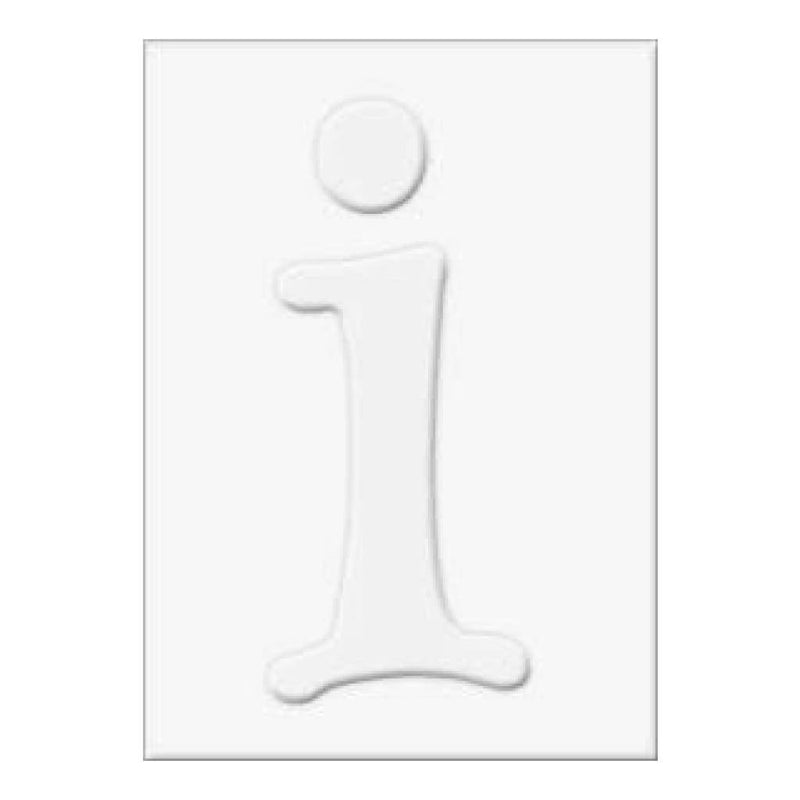Hero Arts - Letters For  Stamping I - 3 Die-Cut Letter Cards (3 Pop-Outs- 3 Fram