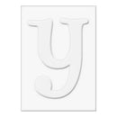 Hero Arts - Letters For  Stamping Y - 3 Die-Cut Letter Cards (3 Pop-Outs- 3 Fram