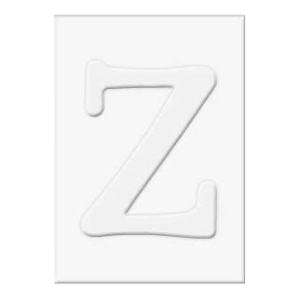 Hero Arts - Letters For  Stamping Z - 3 Die-Cut Letter Cards (3 Pop-Outs- 3 Fram