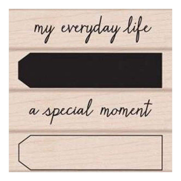 Hero Arts Mounted Rubber Stamp Set 3Inch X3inch  My Everyday Life