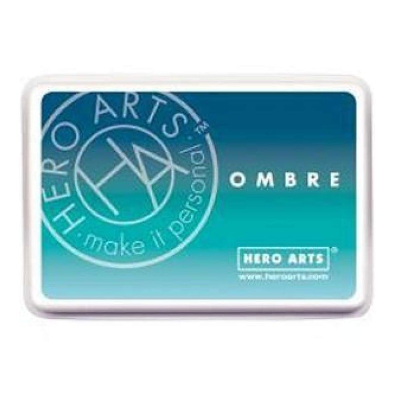 Hero Arts Ombre Ink Pad Pool To Navy