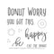 Honey Bee - Donut Worry - 4x4 Stamp Set