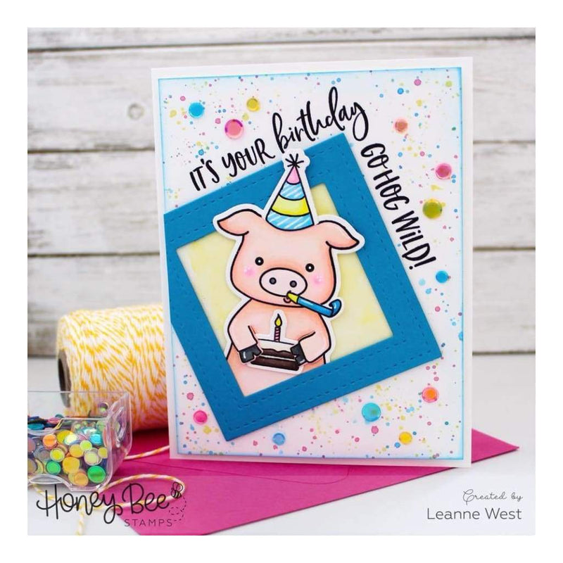 Honey Bee - Ham It Up - 4x8 Stamp Set*