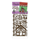 Hot Off The Press - Dazzles Stickers - Gingerbread Brown