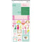 Heidi Swapp Colour Fresh Cardstock Stickers 34 pack