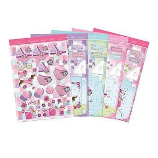 Hunkydory Crafts - Faberdashery A4 Card Kit Patchwork Frame Box