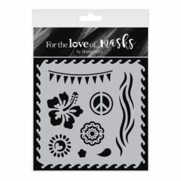 Hunkydory For The Love Of Masks 5.5inch X5.5inch Campervan Adventure