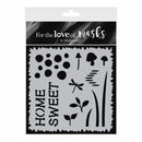 Hunkydory For The Love Of Masks 5.5 inch X5.5 inch - Home In A Dome