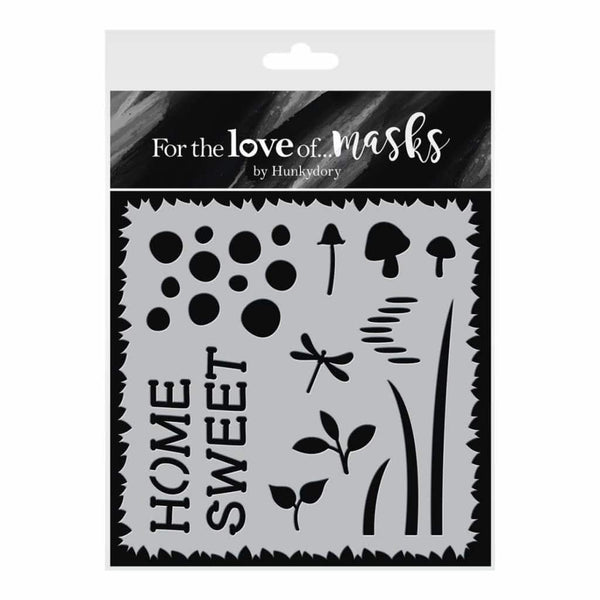 Hunkydory For The Love Of Masks 5.5 inch X5.5 inch - Home In A Dome