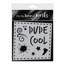 Hunkydory For The Love Of Masks 5.5 inch X5.5 inch - Step Out In Style