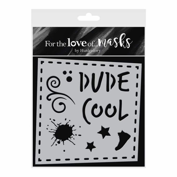 Hunkydory For The Love Of Masks 5.5 inch X5.5 inch - Step Out In Style