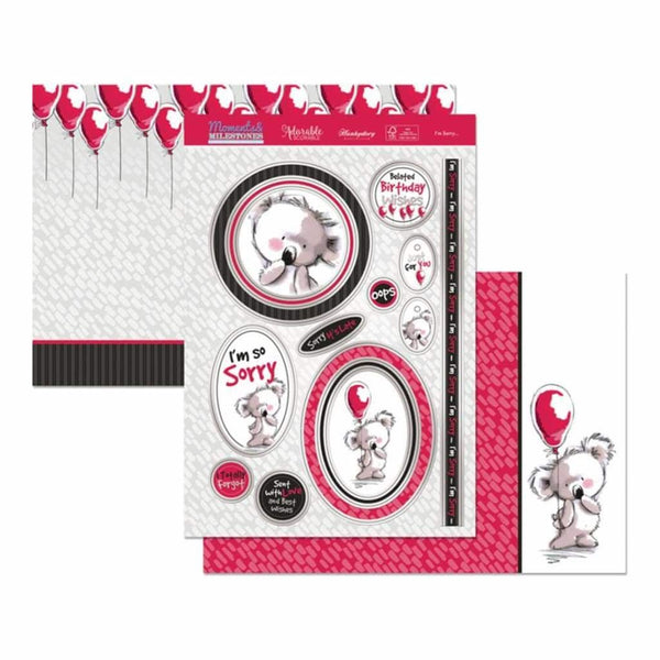 Hunkydory Moments & Milestones A4 Topper Set I'm Sorry...