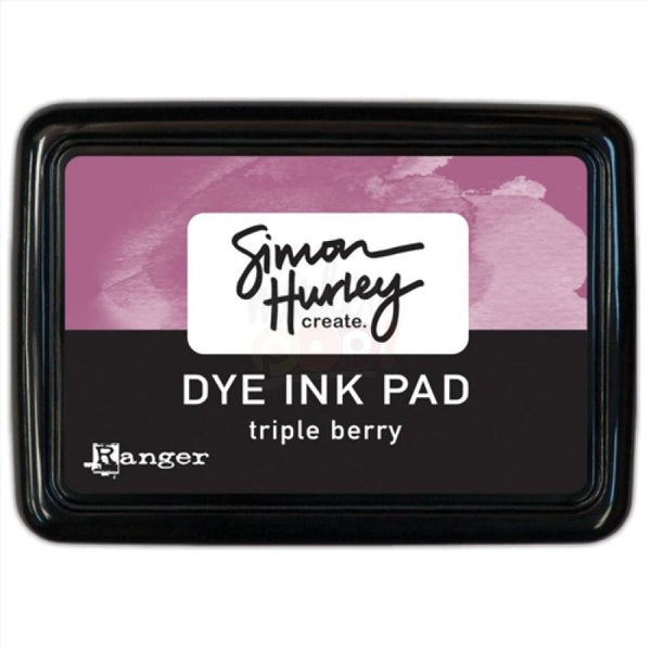 Simon Hurley Create - Dye Ink Pad - Triple Berry