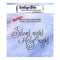 Indigoblu Cling Mounted Stamp 3 Inch X3 Inch  Silent Night Holy Night