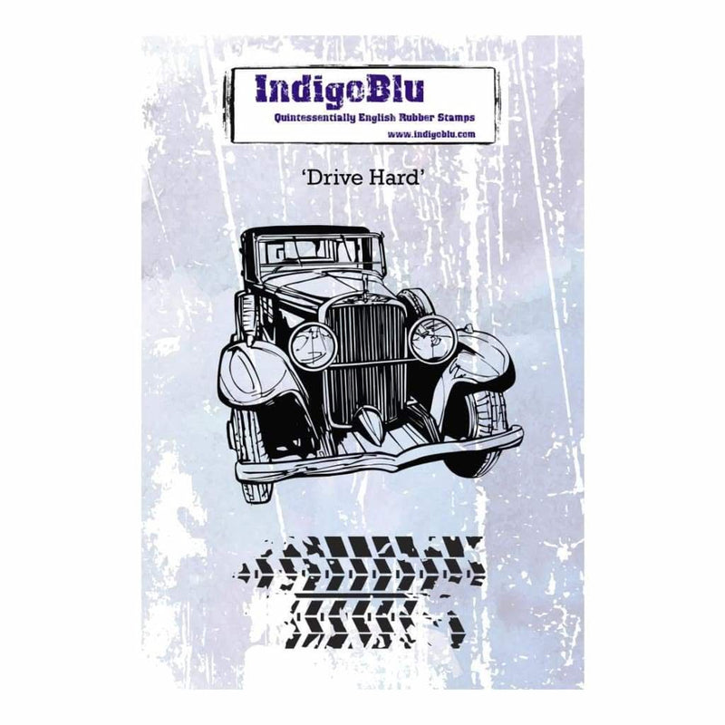 IndigoBlu Cling Mounted Stamp 5inch X4inch Drive Hard