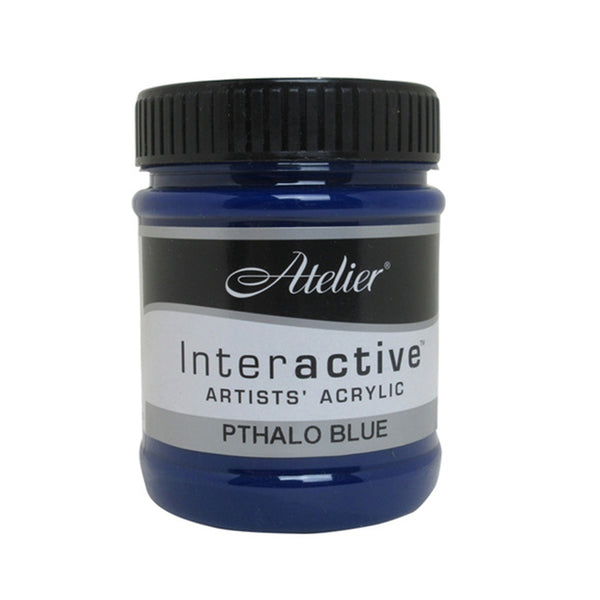 Chroma - Atelier Interactive Acrylic Paint 250ml S1 - Phthalo Blue