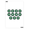 Happy Planner Medium Discs 1.25" 11/Pkg - Iridescent