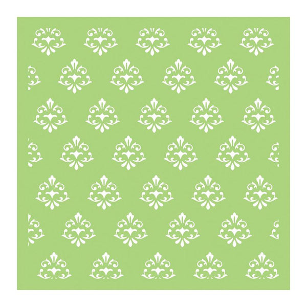 Kaisercraft - Designer Template 6X6in - Small Damask