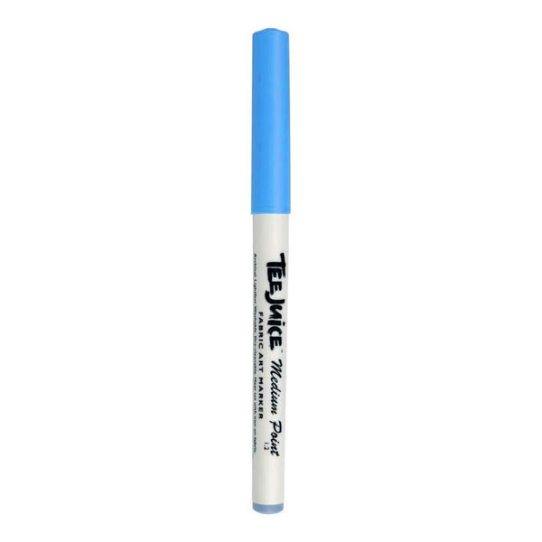 Jacquard Tee Juice Medium Point Fabric Marker Open Stock - Blue