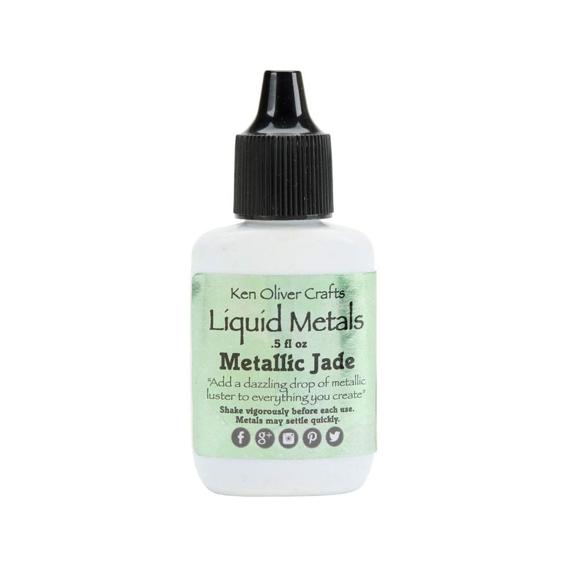 Ken Oliver Liquid Metals Metallic Jade