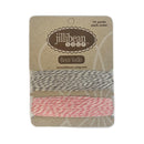Jillibean-Soup - Bean Stalks - Gray/Light Pink Twine