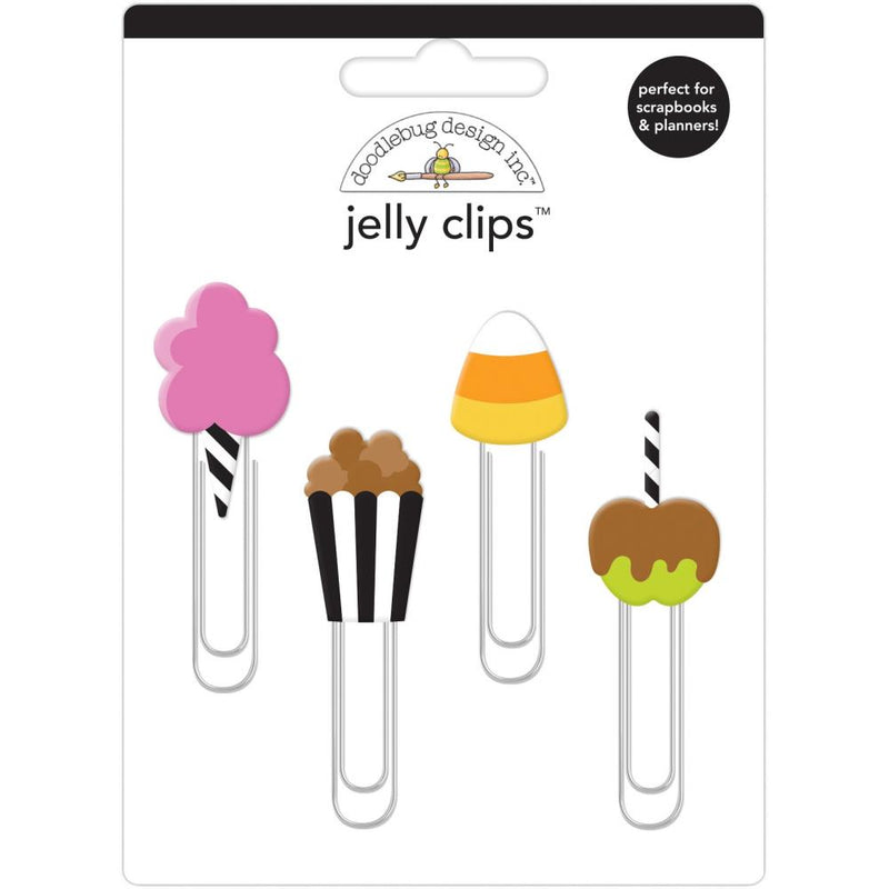 Doodlebug Jelly Clips 4 pack - Candy Carnival