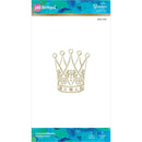 Jane Davenport Glimmer Hot Foil Plate & Template Set Crowned Royalty