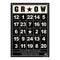 Jenni Bowlin - Bingo Cards Black - Grow