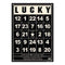 Jenni Bowlin - Bingo Cards Black - Lucky