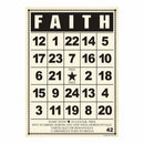 Jenni Bowlin - Bingo Cards - Faith White