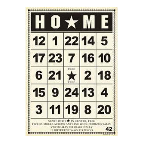 Jenni Bowlin - Bingo Cards - Home