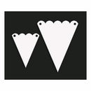 Jenni Bowlin - Chipboard - Scalloped Banners Large 4/Pk