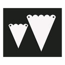 Jenni Bowlin - Chipboard - Scalloped Banners Small 4/Pk