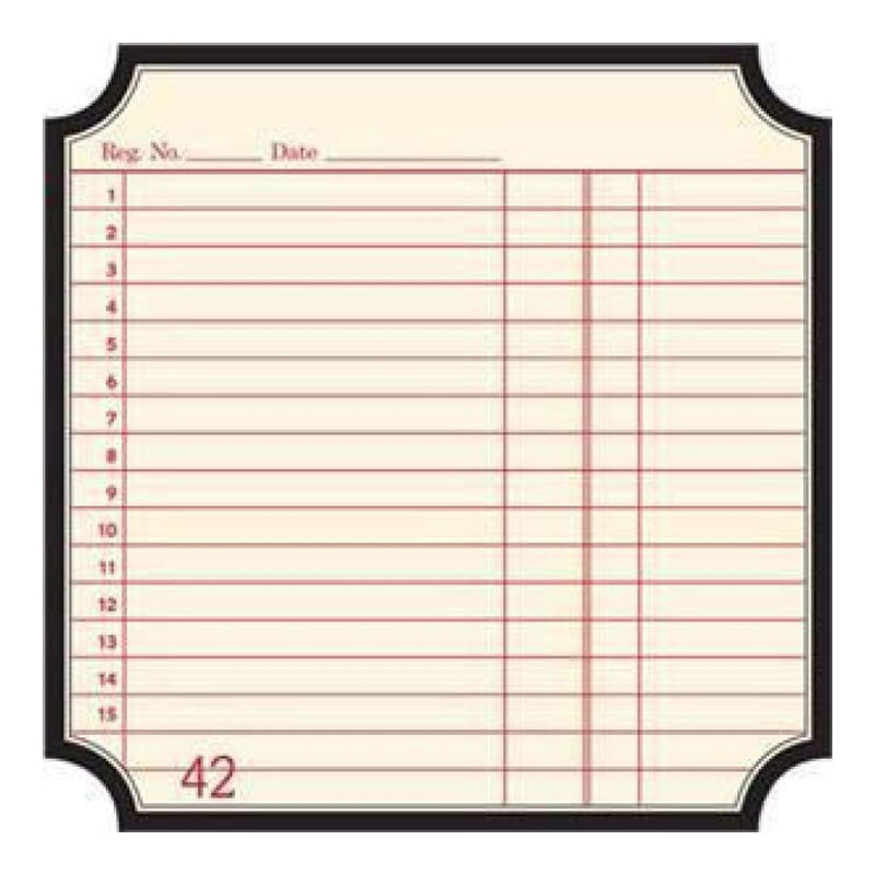 Jenni Bowlin - Classic Black - Receipt Die Cut Label 12X12 Paper