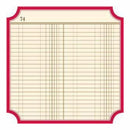 Jenni Bowlin - Classic Red - Ledger Die Cut Label 12X12 Paper