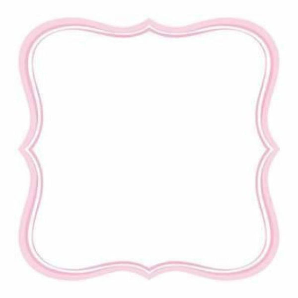 Jenni Bowlin - Die Cut Pink Label 12X12 Paper
