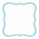 Jenni Bowlin - Die Cut Turquoise Label 12X12 Paper