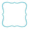 Jenni Bowlin - Die Cut Turquoise Label 12X12 Paper