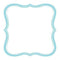Jenni Bowlin - Die Cut Turquoise Label 12X12 Paper