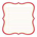 Jenni Bowlin - Farmers Wife - Die Cut Label 12X12 Paper