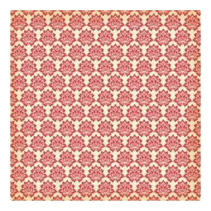 Jenni Bowlin - Red/Black Extension Ii - Red Cabbage Flower 12X12 Paper  (Pack Of