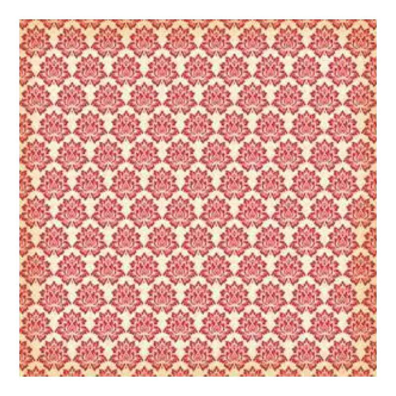 Jenni Bowlin - Red/Black Extension Ii - Red Cabbage Flower 12X12 Paper  (Pack Of