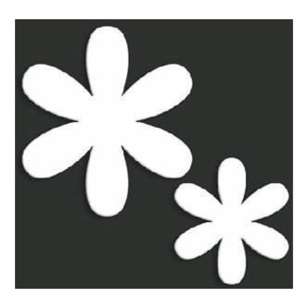 Jenni Bowlin Studios - Chipboard - Flowers 4/Pk