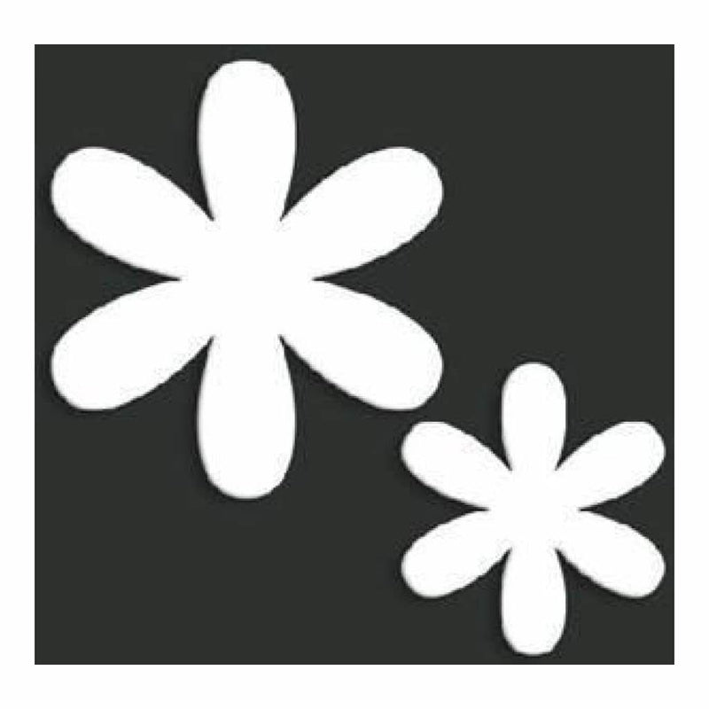 Jenni Bowlin Studios - Chipboard - Flowers 4/Pk