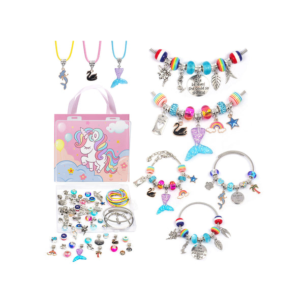 Poppy Crafts Jewellery Making Kit  - Pink Unicorn  #6*